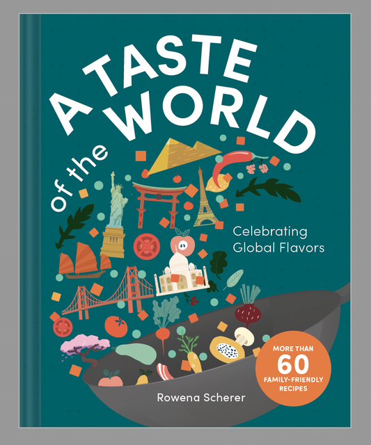 eat2explore AUTOGRAPHED cookbook - A TASTE OF THE WORLD