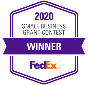 2020 FedEx Small Business Grant Contest Winner Badge