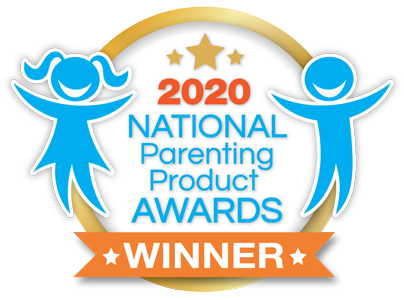 "2020 National Parenting Product Awards Winner Badge"