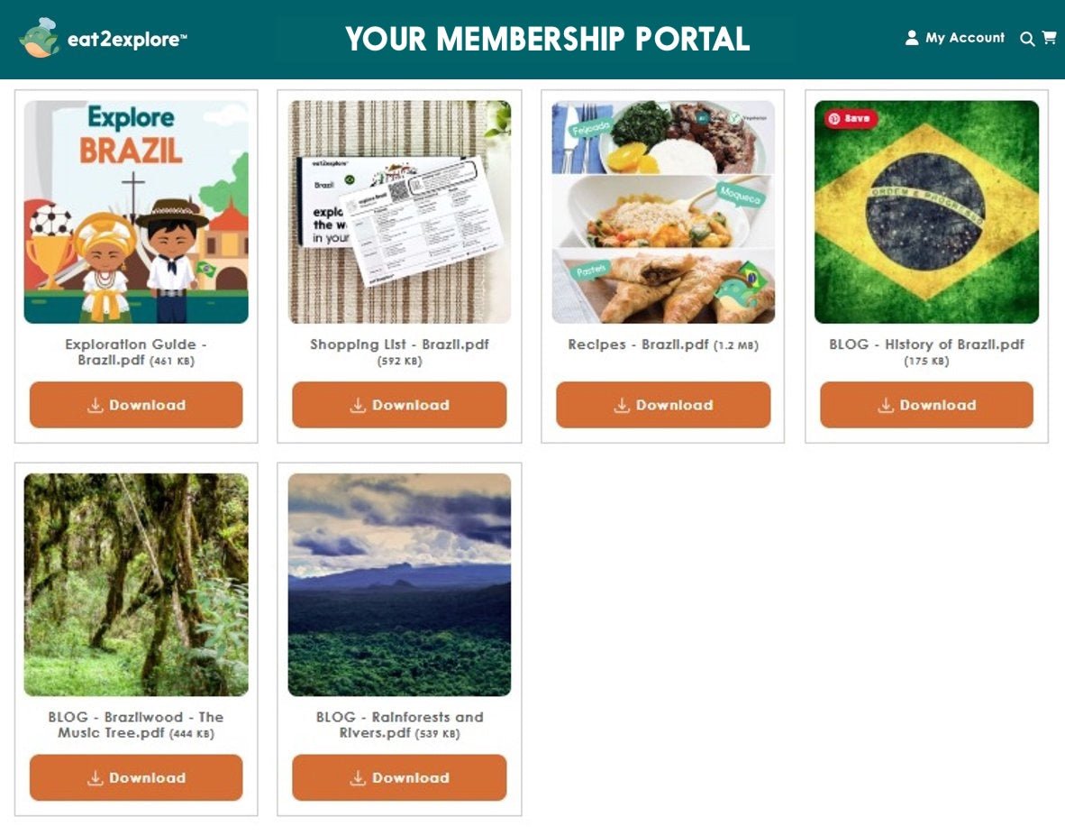 explore BRAZIL - C - 1 - BZ - eat2explore