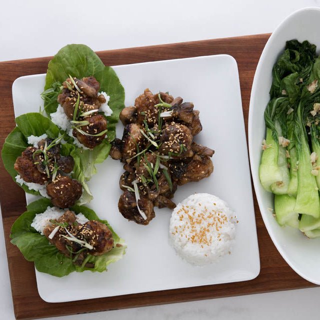 Sesame Ginger Meatballs