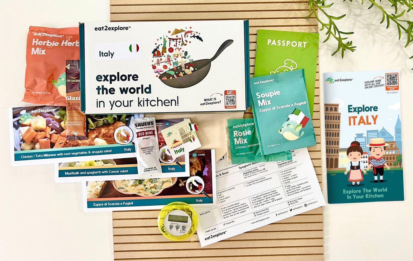 explore featured country! (12 months prepayment) - C12 - GLTFREE - eat2explore
