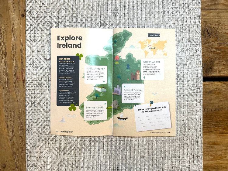explore IRELAND - with DRINK PAIRING (NEW ADDITION) - C - 1 - IEA - eat2explore