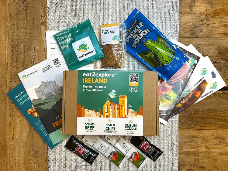 explore IRELAND cooking kit with spice and condiments