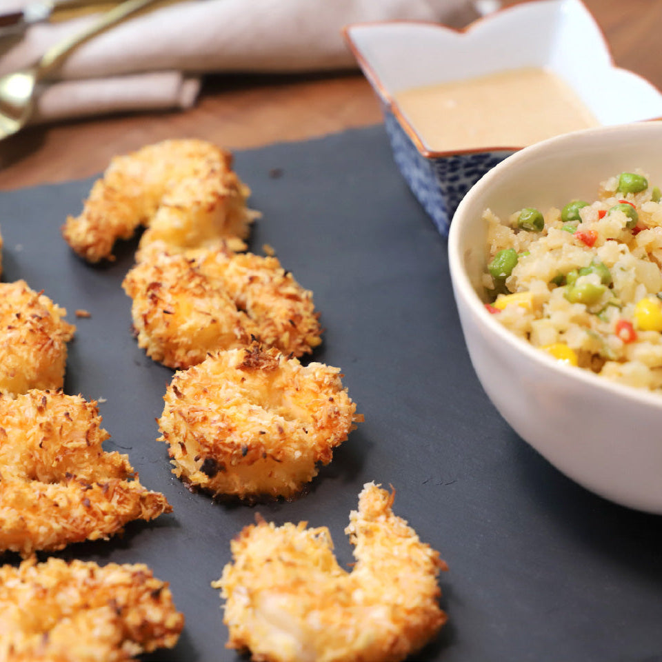 Crispy Coconut Shrimp/Tofu