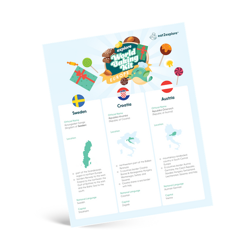 Activity Sheet - Europe