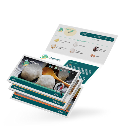 3 Authentic Recipes - Global