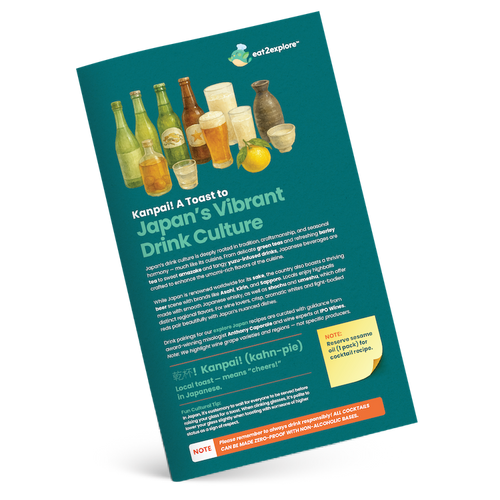 ADULT - Drink Pairing Brochure