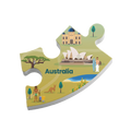 Magnetic Puzzle Pieces - Europe to Africa & Down Under