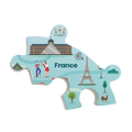 Magnetic Puzzle Pieces - Europe to Africa & Down Under