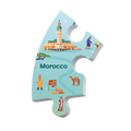 Magnetic Puzzle Pieces - Europe to Africa & Down Under