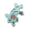 Magnetic Puzzle Pieces - Europe to Africa & Down Under