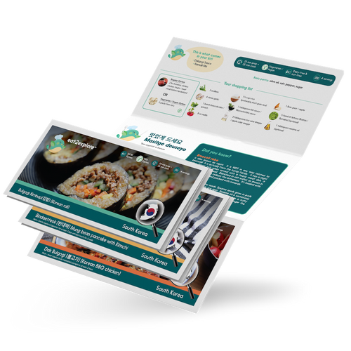 3 Authentic Recipes -  South Korea