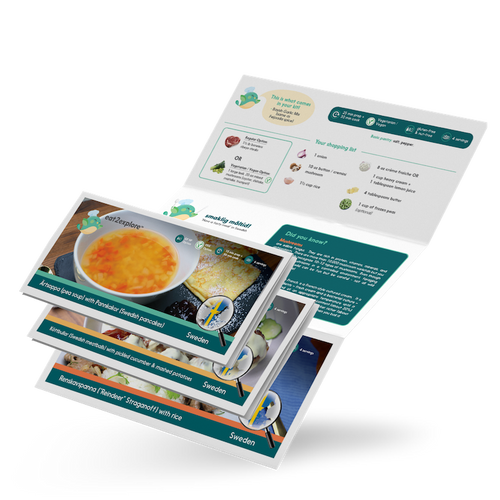 3 Authentic Recipes -  Sweden