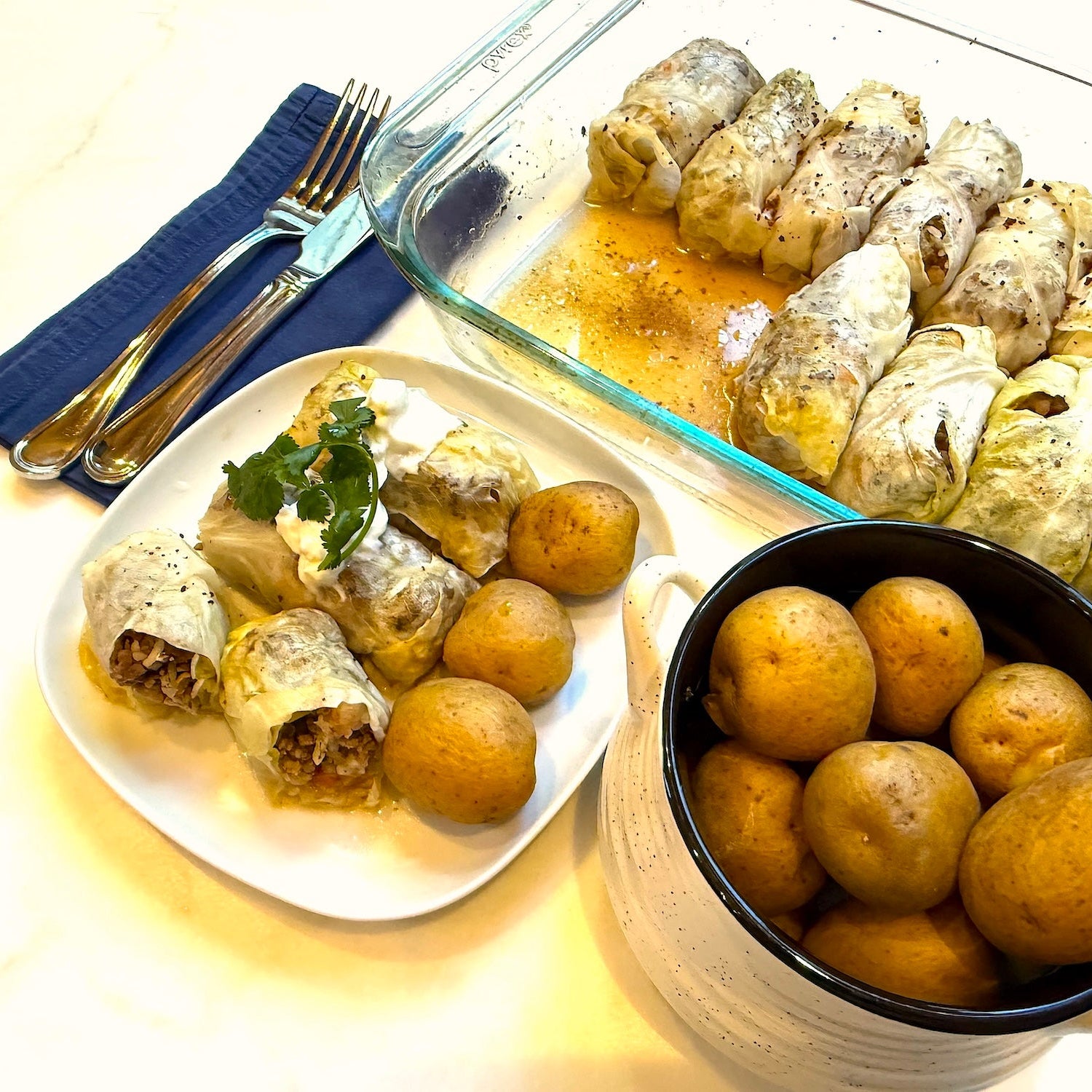Kåldolmar (Cabbage Rolls)