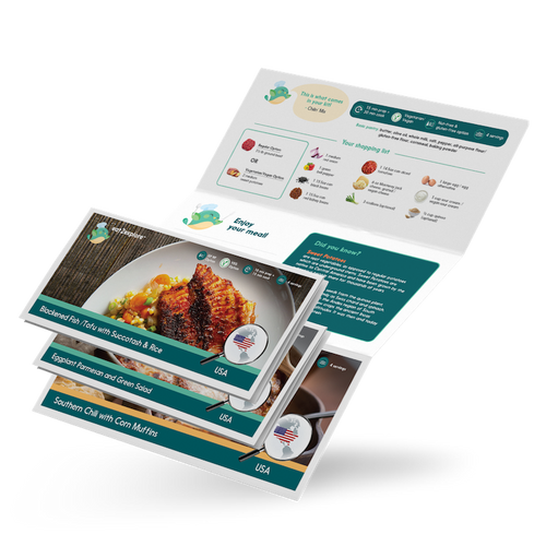 3 Authentic Recipes -  USA