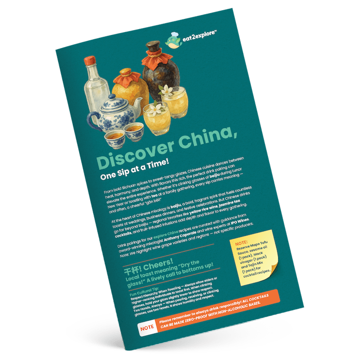 CHINA - Drink Pairing Brochure - P-1-BEV-CH - eat2explore