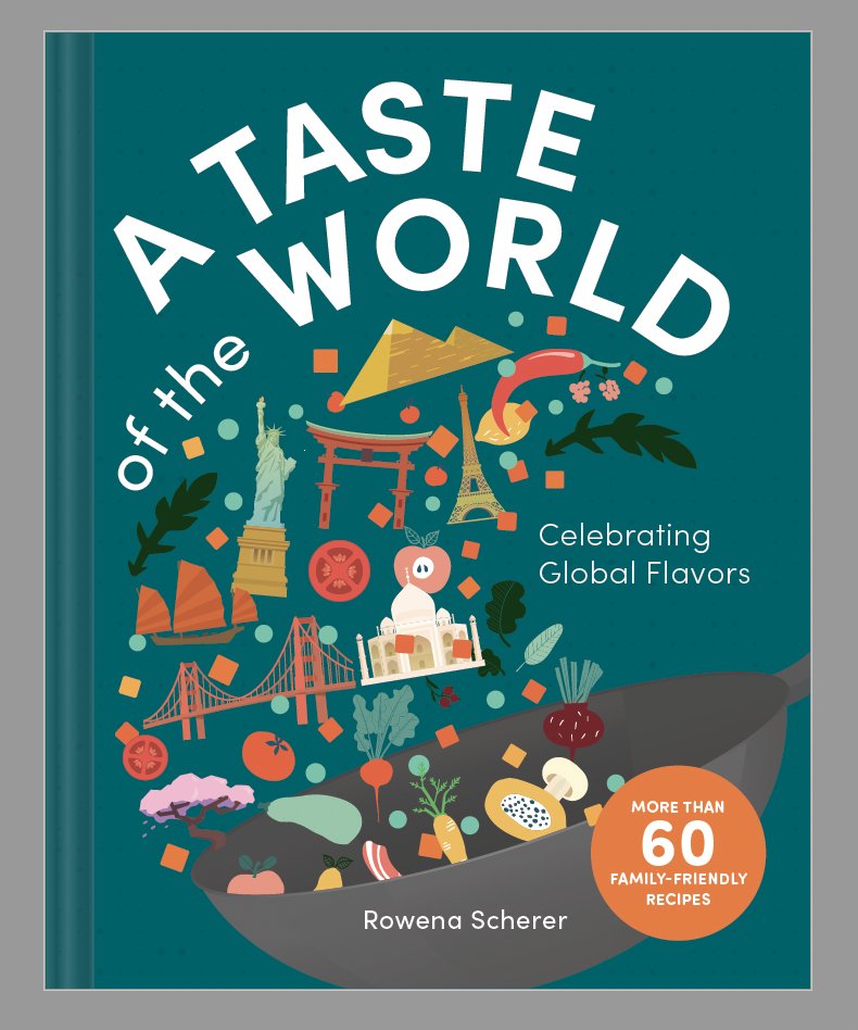 eat2explore AUTOGRAPHED cookbook - A TASTE OF THE WORLD-T-1-CBK-eat2explore