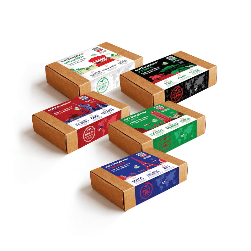 explore 5 Gluten-free 5 BOX BUNDLE
We accommodate gluten-free recipes! Our gluten free optional countries contains reci.
