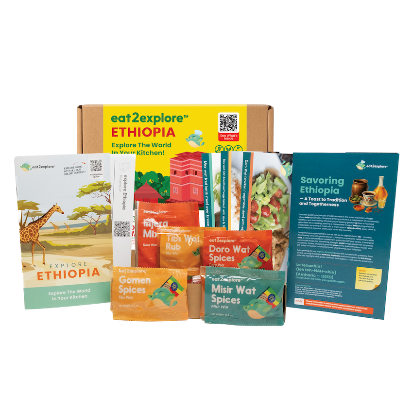 explore ADULT Edition Countries - C-1A-ET - eat2explore