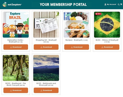 explore BRAZIL - C - 1 - BZ - eat2explore