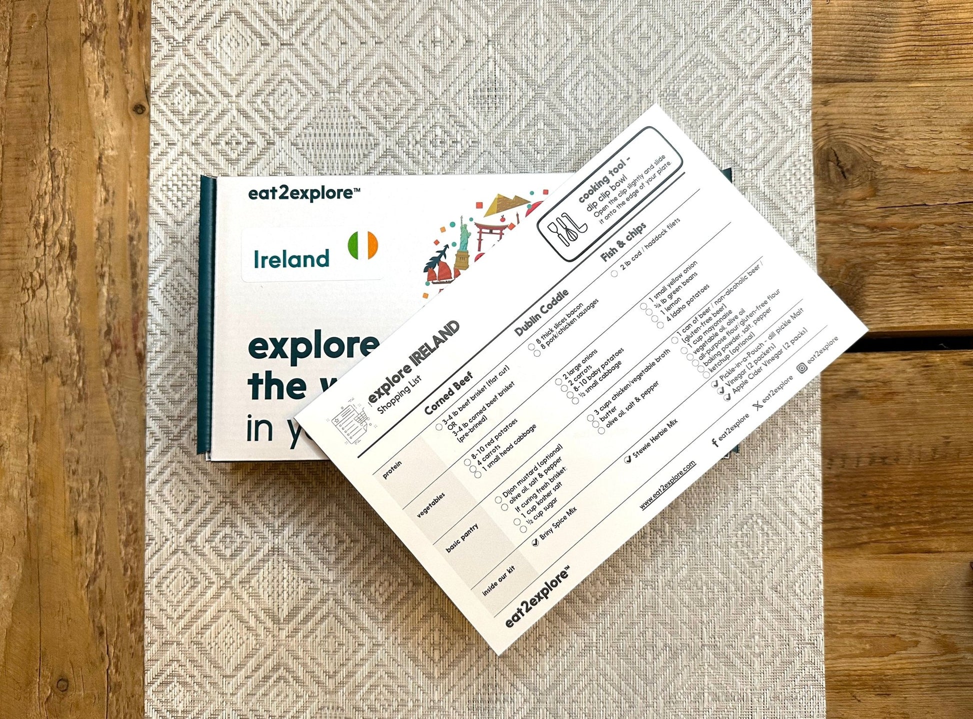 explore IRELAND - C - 1 - IE - eat2explore