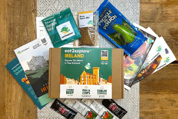 explore IRELAND cooking kit with spice and condiments