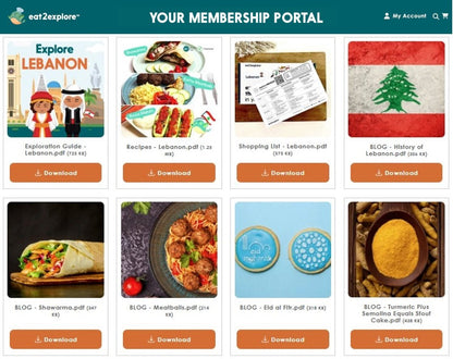 explore LEBANON (ClassWallet - No Mixes) - C - 1 - LE - NM - eat2explore