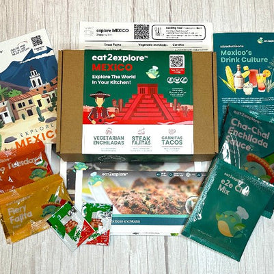 explore MEXICO for Adults - with DRINK PAIRING (PRE - ORDER) - C - 1 - MXA - eat2explore