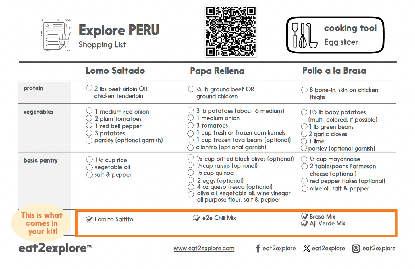 explore PERU - C - 1 - PR - eat2explore