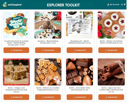 explore WORLD BAKING KIT - EUROPE - C - 1 - WBE - eat2explore