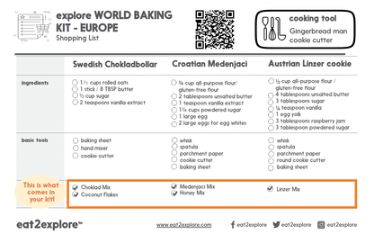 explore WORLD BAKING KIT - EUROPE - C - 1 - WBE - eat2explore