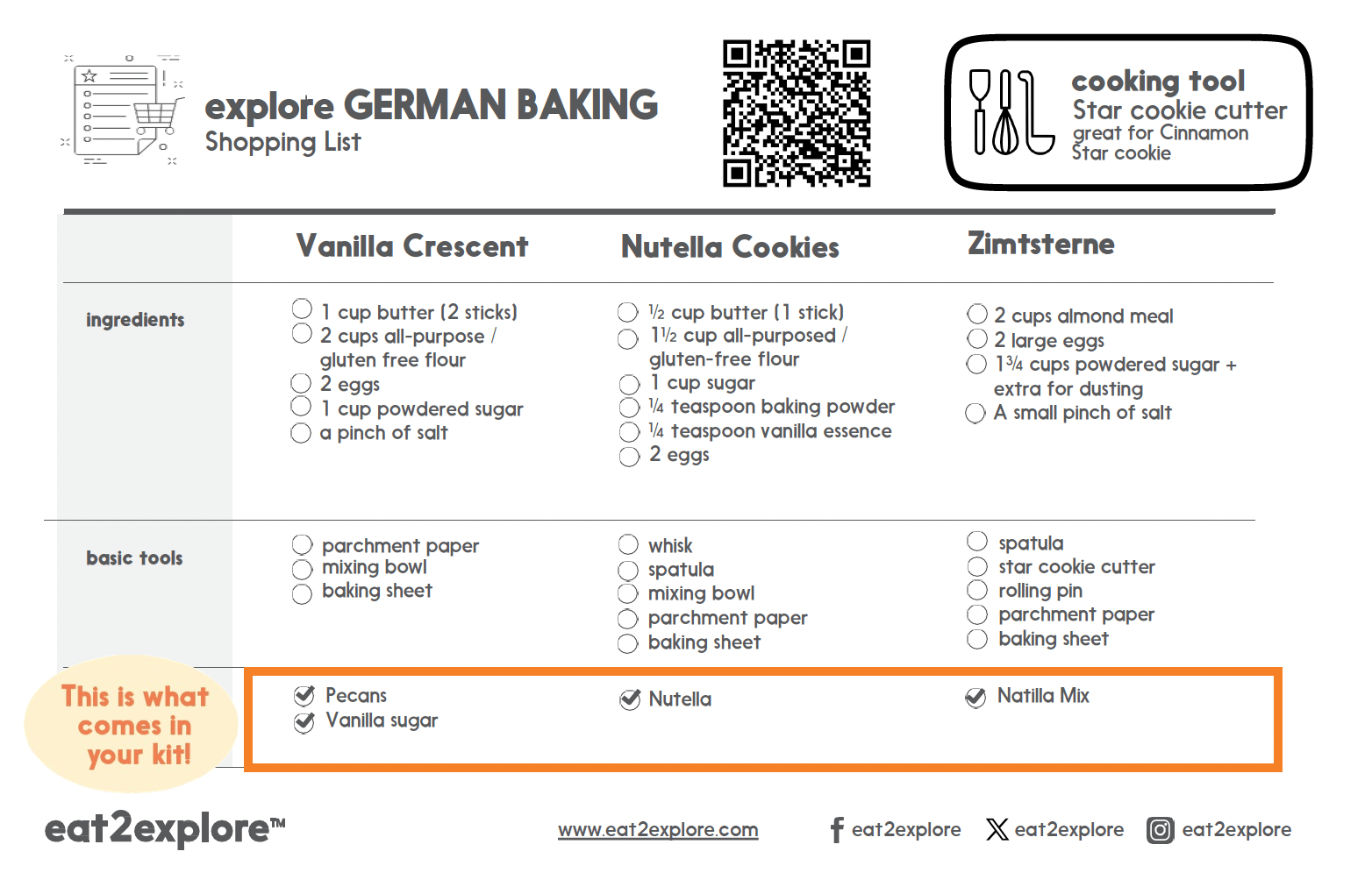 explore WORLD BAKING KIT - GERMANY - C - 1 - WBDE - eat2explore