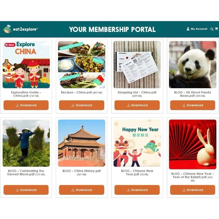 Explorer Booklet with Membership Portal Access - By Country - P-9-PP-BZ - eat2explore