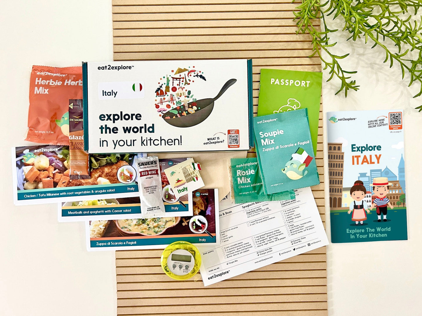 Explorer Box Subscription - C3 - VEGE - eat2explore