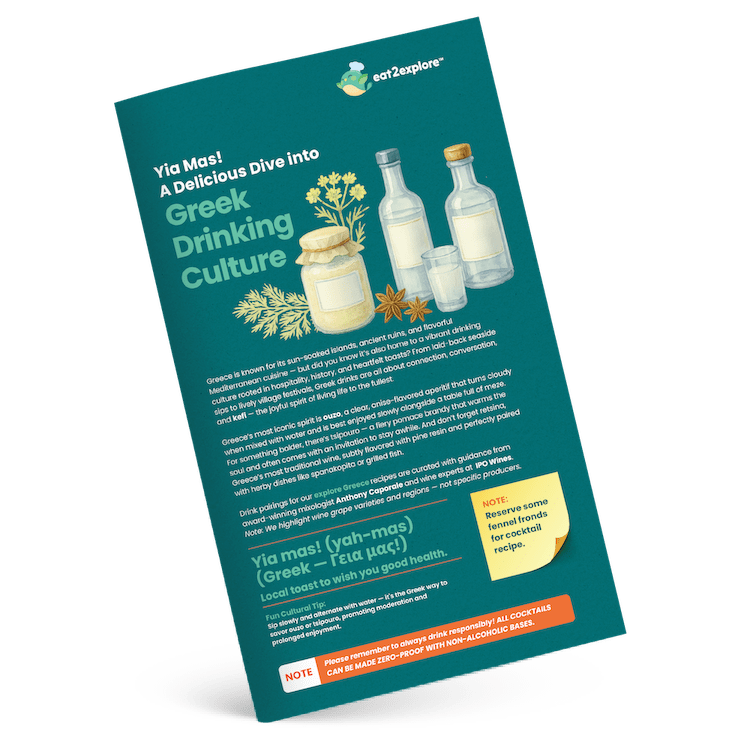 GREECE - Drink Pairing Brochure