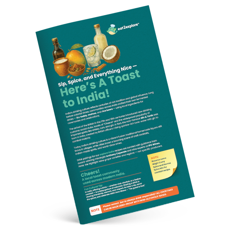 INDIA - Drink Pairing Brochure