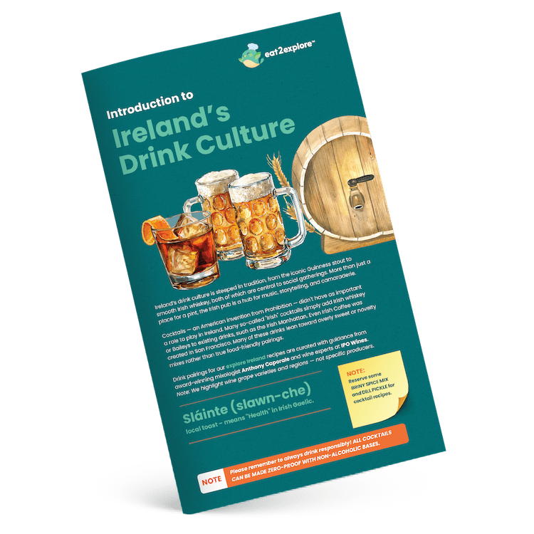 IRELAND - Drink Pairing Brochure