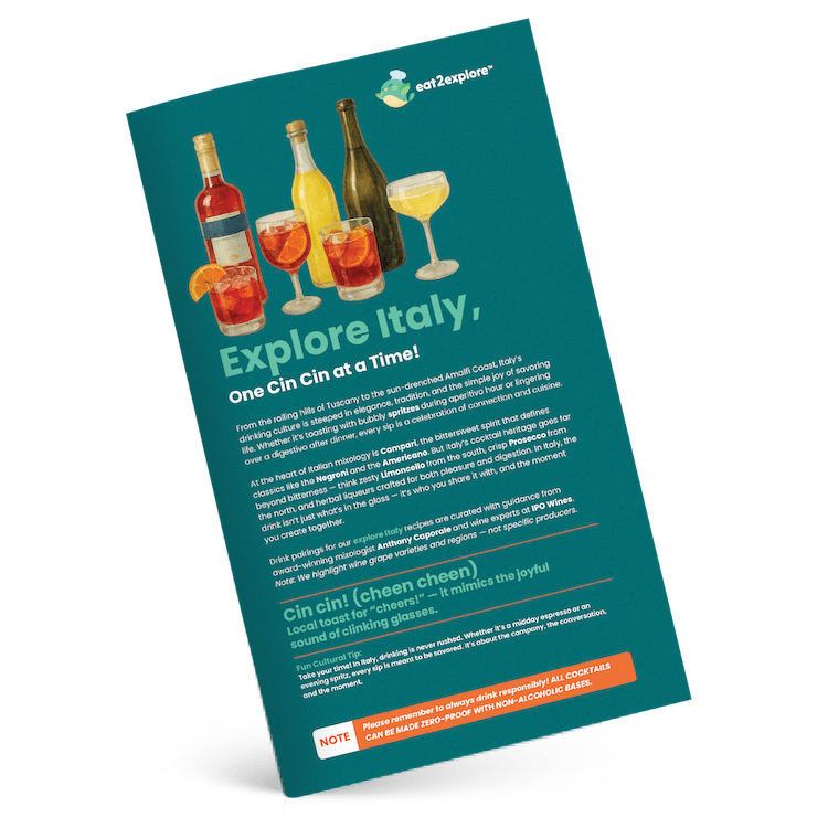 ITALY - Drink Pairing Brochure