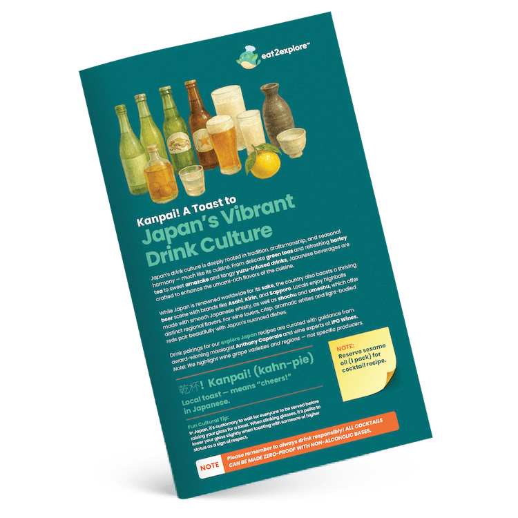 JAPAN - Drink Pairing Brochure - P-1-BEV-JA - eat2explore