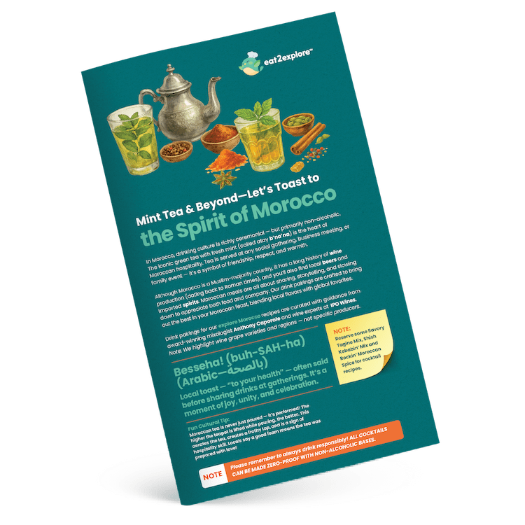 MOROCCO - Drink Pairing Brochure - P-1-BEV-MO - eat2explore