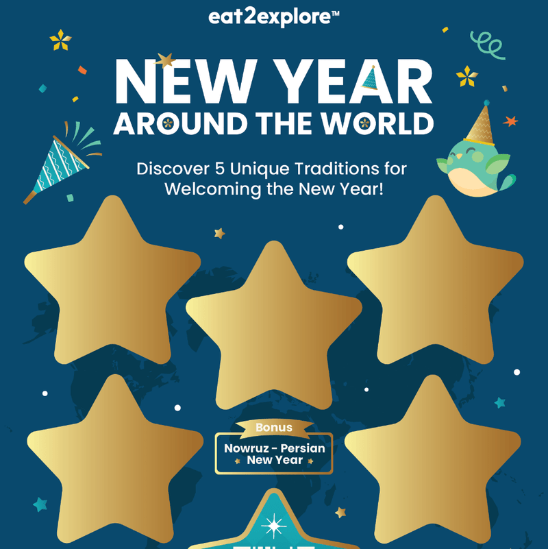 New Year - Around - The - World Bundle (Family) - GB-5-NY - eat2explore