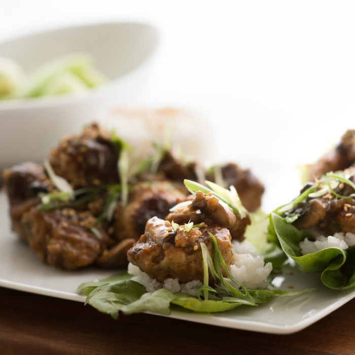 Sesame Gingerly Meatballs