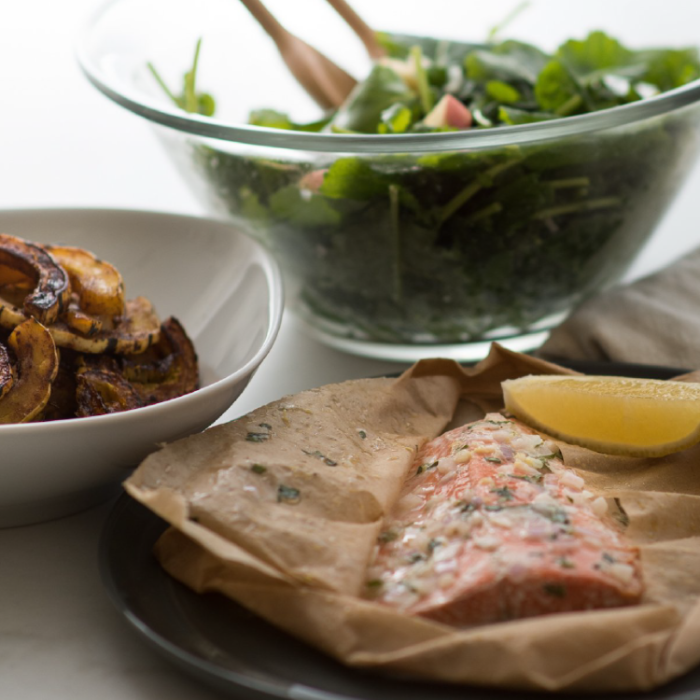 Salmon en Papillote