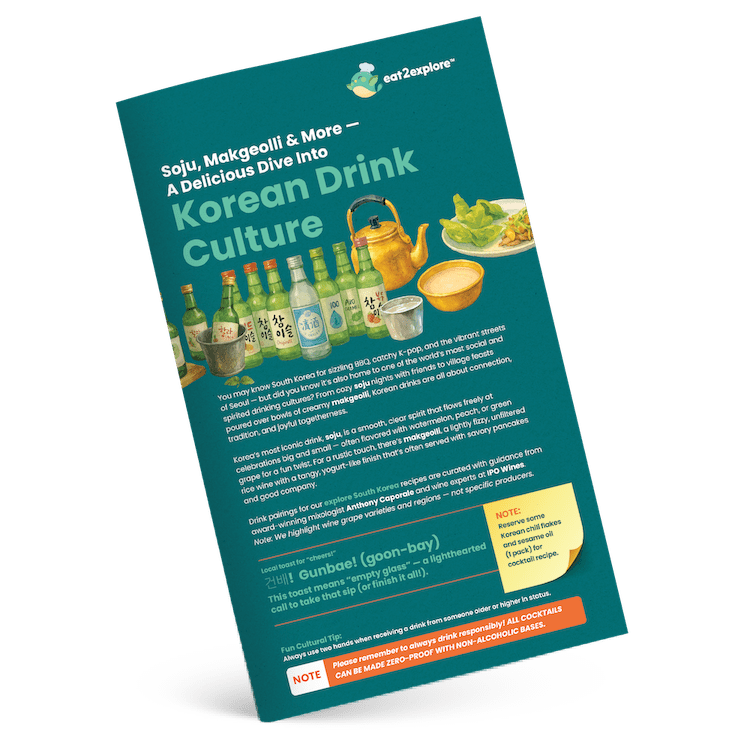 SOUTH KOREA - Drink Pairing Brochure - P-1-BEV-SK - eat2explore
