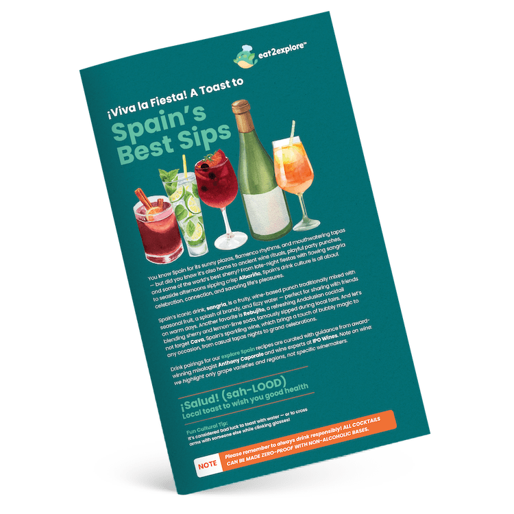 SPAIN - Drink Pairing Brochure