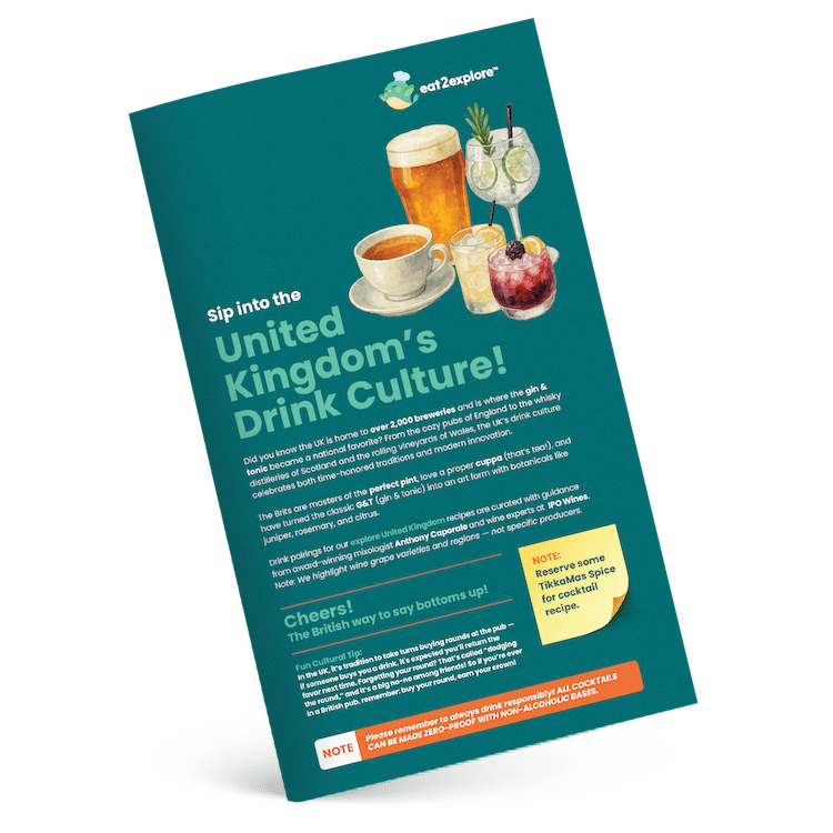 UNITED KINGDOM - Drink Pairing Brochure