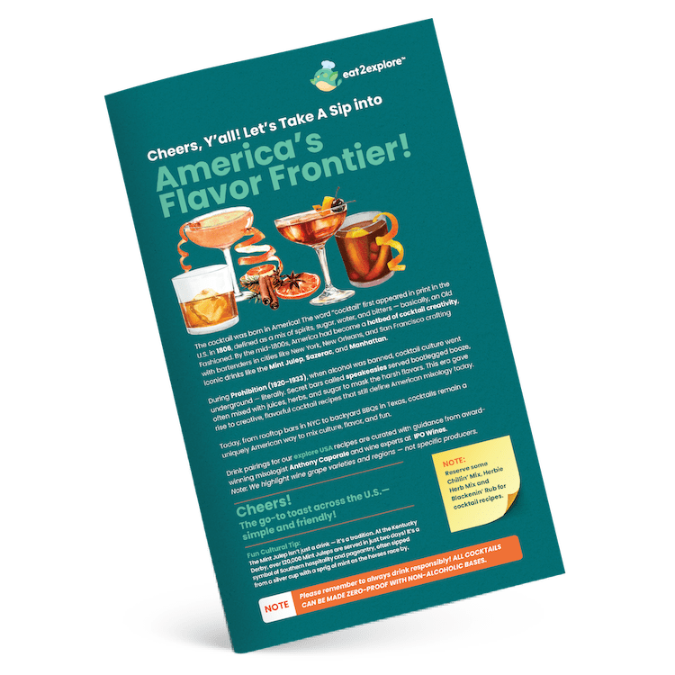 USA - Drink Pairing Brochure